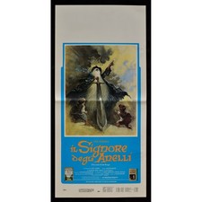 locandina IL SIGNORE DEGLI ANELLI lord ralph rings bakshi tolkien B10
