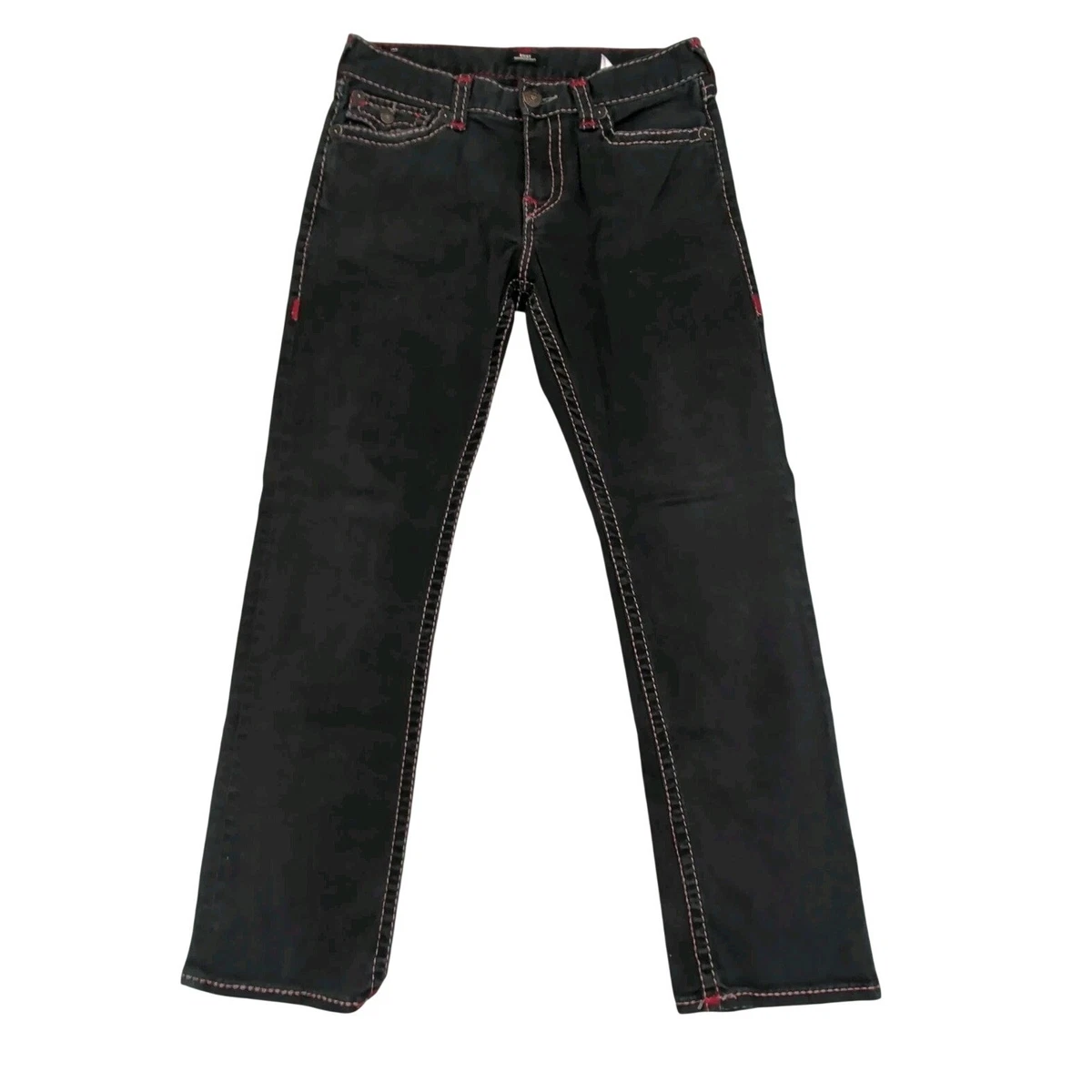 True Religion Ricky Black Jeans for Men for sale - eBay