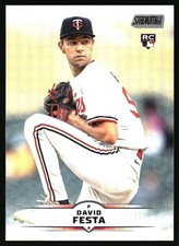 David Festa 2025 Stadium Club #186 RC Rookie Twins