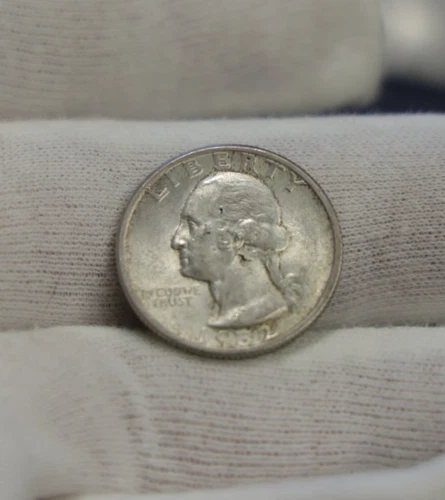 1932 US Washington Quarter 25c AU.