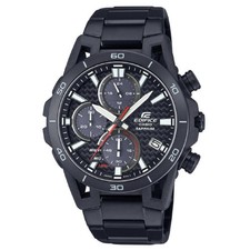 CASIO Edifice EFS-S640DC-1AVUEF Cronografo Carbonio/Vetro Zaffiro - OROLOGIO SOLARE NUOVO!!!