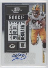 2020 Panini Contenders Optic Rookie Ticket Auto Josiah Deguara #172 Auto 15tt
