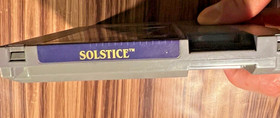 Solstice The Quest for the Staff of Demnos Nintendo NES 1989 Video Game Vintage
