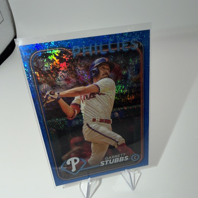 2024 Topps Series 2 - Garrett Stubbs #409 Blue Foil /999