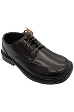 Deer Stags Kid Boy's Gabe Oxford Dark Brown