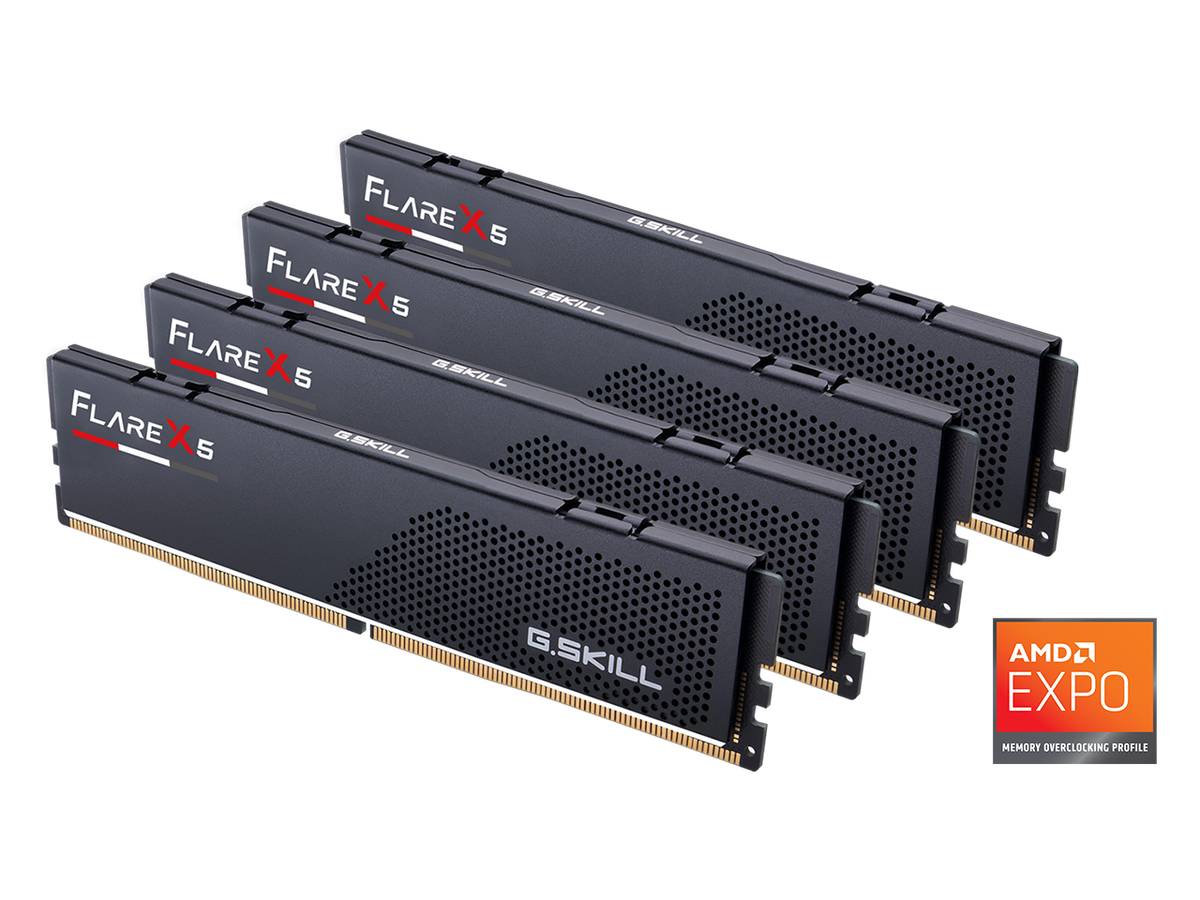 G.SKILL Flare X5 256GB (4 x 64GB) 288-Pin PC RAM DDR5 6000 (PC5