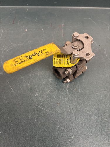 Apollo 83A-144-63 3/4" 3-Piece Full Port Ball Valve Socket Weld WCB Body 316SS