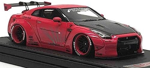 модель зажигания 1/43 LB-WORKS GT-R (R35) Розовый металлик