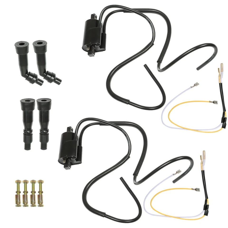 Juego de bobinas de encendido 12 voltios 12 V para Kawasaki KZ Suzuki GS Honda CB 650 750 900 Foto 2 de 4