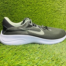 Nike Flex Experience Run 11 Para Hombres Talla 15EE Verde Oliva Zapatos para Correr Tenis