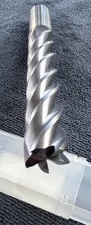 1”  Extra Long Cut Length Carbide End Mill 5 Flute Altin Coated