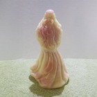 Fenton Glass Burmese Girl Southern Belle 8” Figure Glows Under UV Light — photo 6