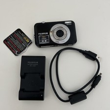 Fujifilm FinePix J Series J38 12.2MP Digital Camera - Black - Tested Working