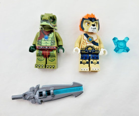 LEGO Legends of Chima Crawley's Claw Ripper 70001 100% COMPLETE Minifigures Inst