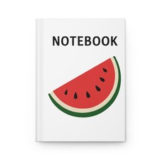 Hardcover Journal - Palestinian Activism Watermelon Notebook
