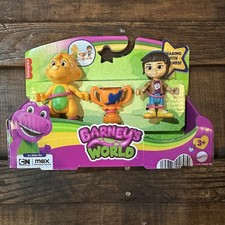 NEW Fisher Price Barney's World Barney  s Friend Mel  Billy BJ Dino Figures
