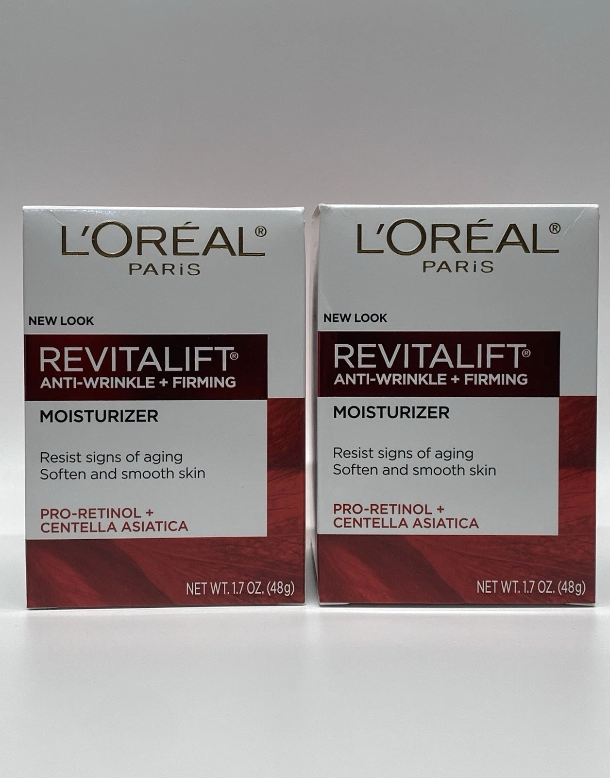 L'Oréal Revitalift Anti-Wrinkle and Firming Moisturizer - 1.7oz Each ( Pack 2 )
