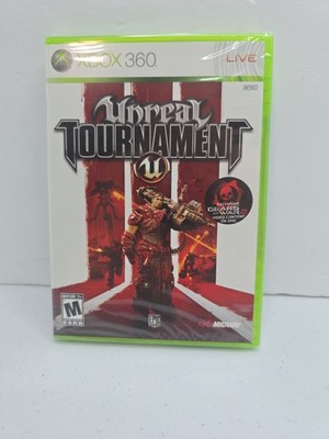 Unreal Tournament III (Microsoft Xbox 360, 2008) New Security Sticker Sealed