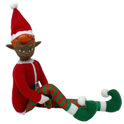 The Original Elf 12 Zoll Plüsch Weihnachtspuppe - 12 Zoll, Afroamerikaner 