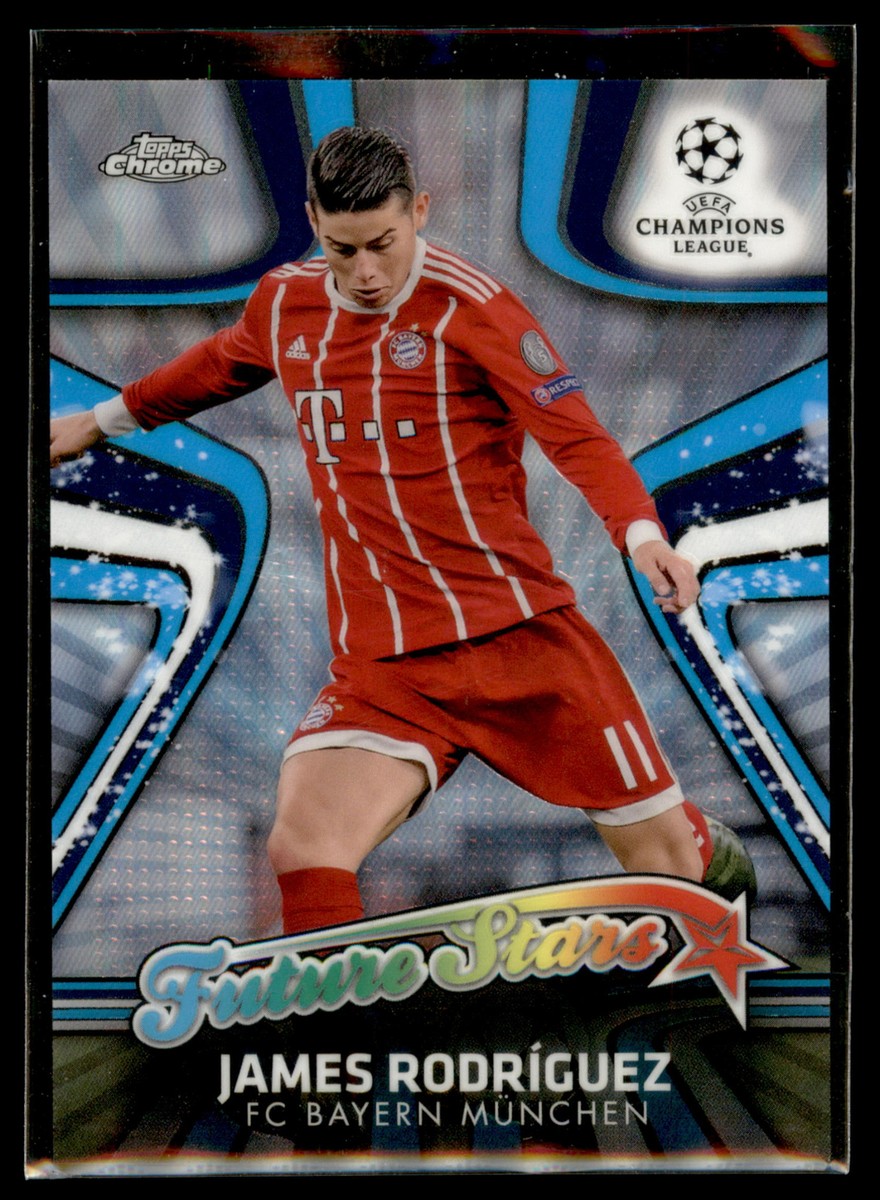 2017-18 Topps Chrome UEFA CL Future Stars James Rodriguez - FC