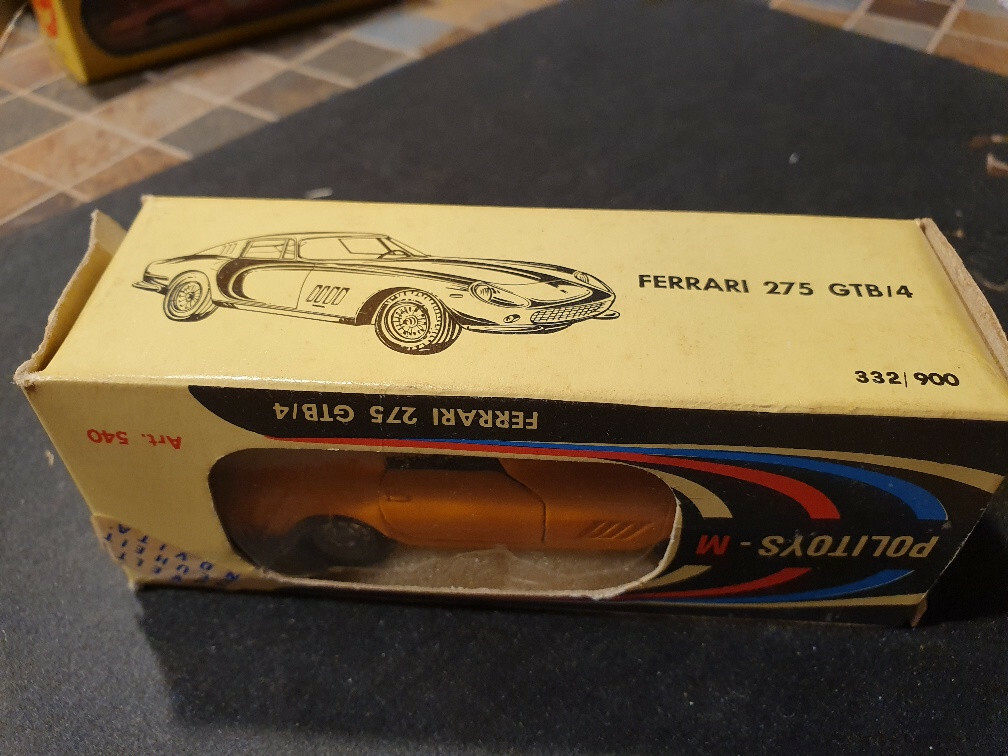 Politoys - 1:43 - Ferrari 275 GTB - Fabriqué en Italie