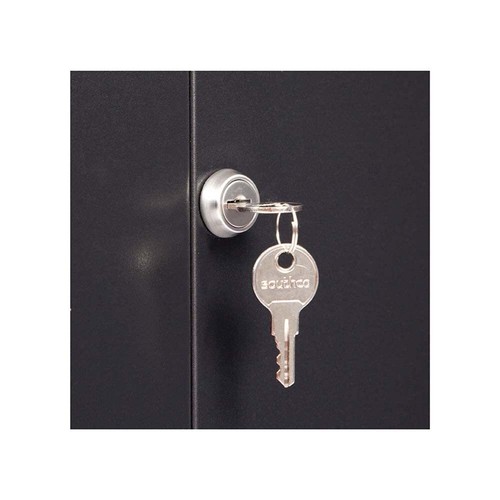 18U LINIER® Swing-Out Wall Mount Cabinet Enclosure with Glass Door 3130-3-001-18 - Picture 4 of 8