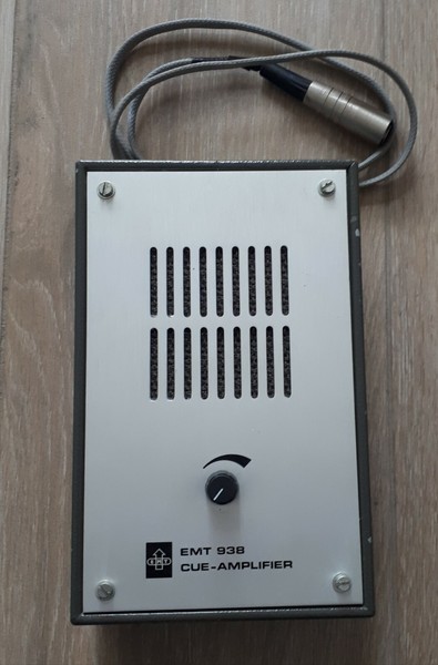 emt 938 cue amplifier speaker