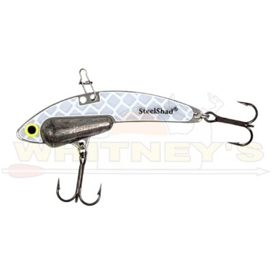 Steel Shad Mini Lures - 1/4 oz. - Glow White - 2pk - 10222