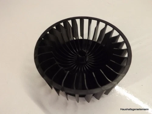 Bauknecht Whirlpool fan impeller recirculation fan black 461971089231