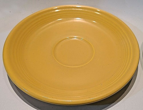 Vintage Fiesta Ware Saucers Plates 4 plates Art Deco - Picture 6 of 7