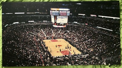 Photo Art Chicago Bulls Vs Atlanta Hawks 1999 United Center 40 x22  High Quality