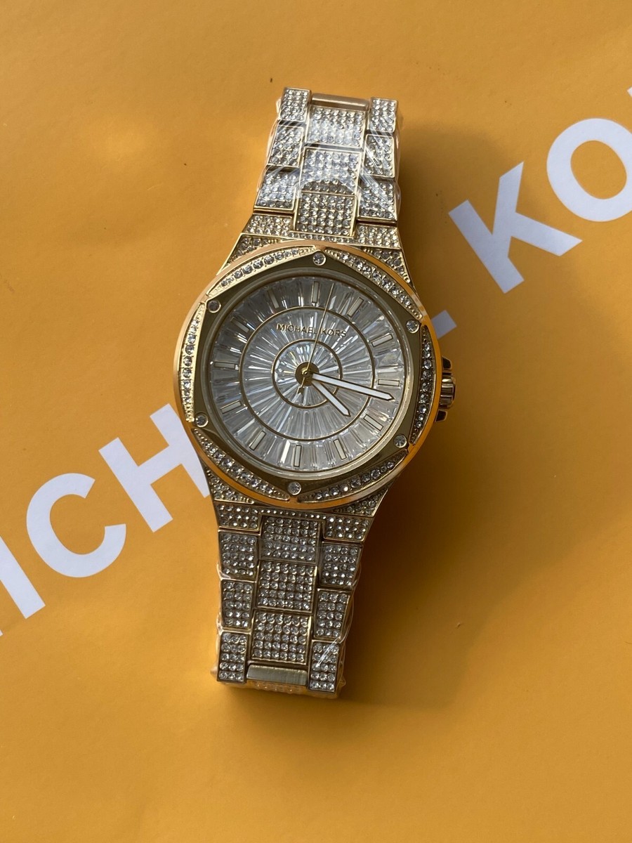 Michael Kors MK6991 Lennox Crystal Gold Stainless Steel