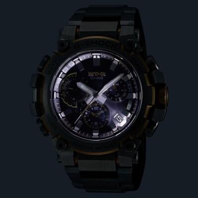 【新品未使用】G-SHOCK MTG-B3000D-1A9JF CASIO G-SHOCK MTG-B3000D-1A9JF Silver Gold LIMITED Atomic Men