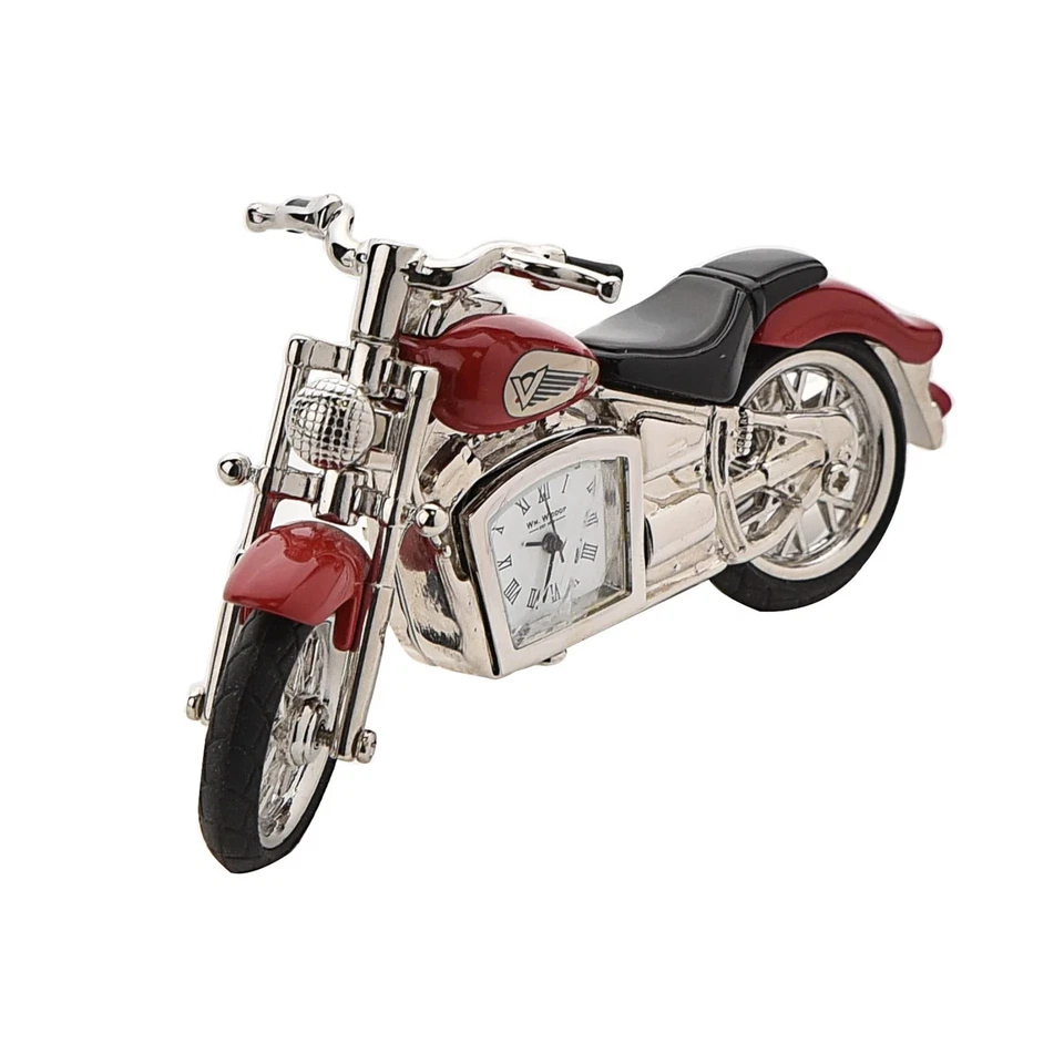 Reloj miniatura de metal William Widdop - Indian Motorbike Foto 2 de 3