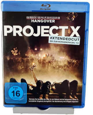 Project X (Kinofassung + Extended Cut  Blu-Ray)  Bluray
