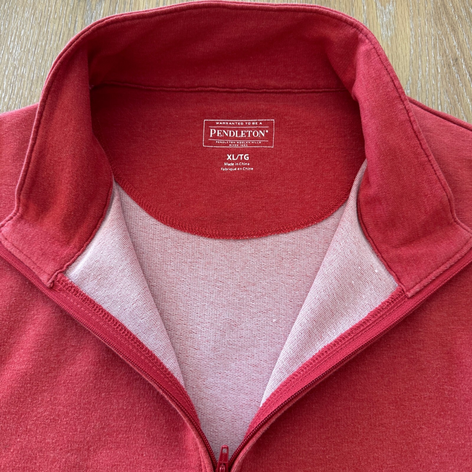 Pendleton 1/4 Zip Pullover Long Sleeve Sweatshirt… - image 2