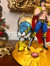 L'UOMO TIGRE 2  E IRON 27 cm Tigerman ACTION FIGURE 3D FANART DIPINTO A MANO