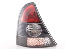 BLACK LED REAR LIGHTS FOR RENAULT CLIO B MK2 1998-2001 PRE-FACELIFT NICE GIFT