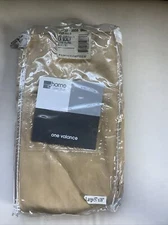 J.C. PENNEY HOME COLLECTION LA SCALA AMBER GOLD VALANCE 57x18 NEW