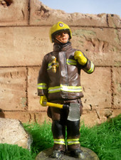 Collection " SOLDATS du FEU": Le POMPIER de LONDRES, Tenue de Feu, 2003...no 15