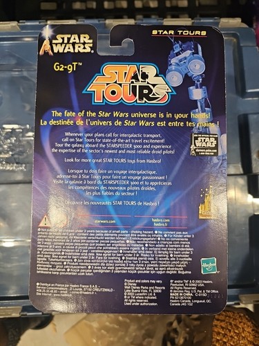 New Disney Star Wars Star Tours G2-9T Parks Edition Hasbro 2003 MINT W/Protector - Picture 7 of 7