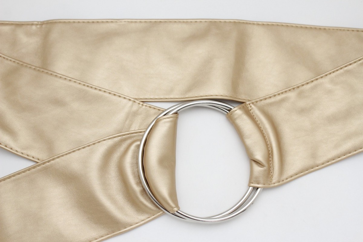 Women Wide Gold Waistband Sexy Fashion Belt Hip High Waist 
