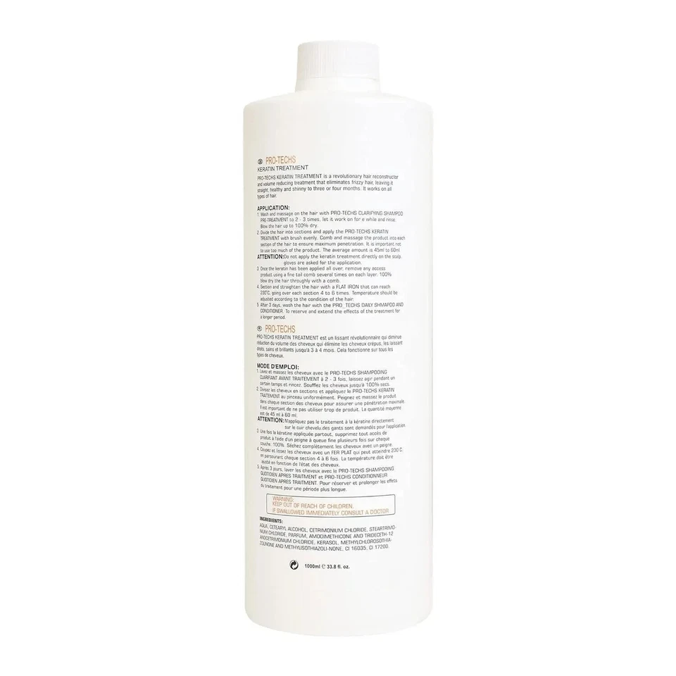 Pro Co Pro-Techs Complex Keratin Treatment Formaldehyde-Free, 1 L - Image 2 of 4