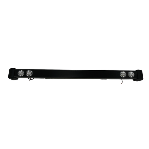 FRONT LED SPOTLIGHT DRL BUMPER BAR FOR LAND ROVER DEFENDER 90 110 TD4 83-16 - Picture 13 of 16