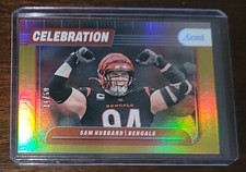 2024 Panini Score Football (Sam Hubbard) Celebration Insert Gold Zone #41/50
