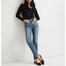 Madewell The Perfect Vintage Jean in Lindy Wash Blue Women's Size 26