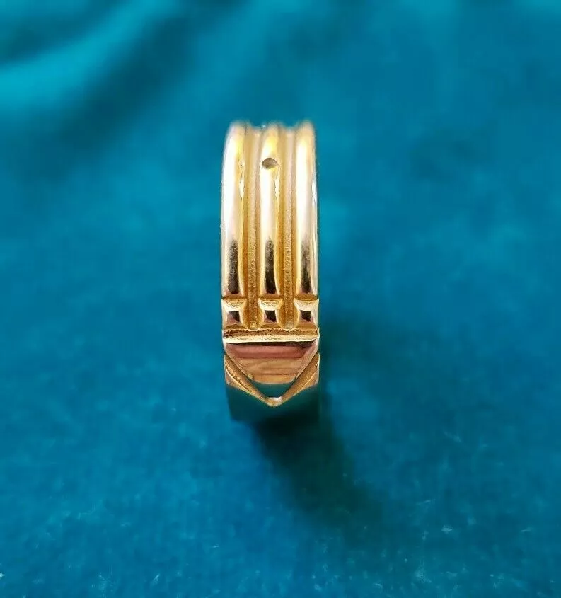 Atlantis Ring Stainless Steel Anillo Atlante Acero Inoxidable