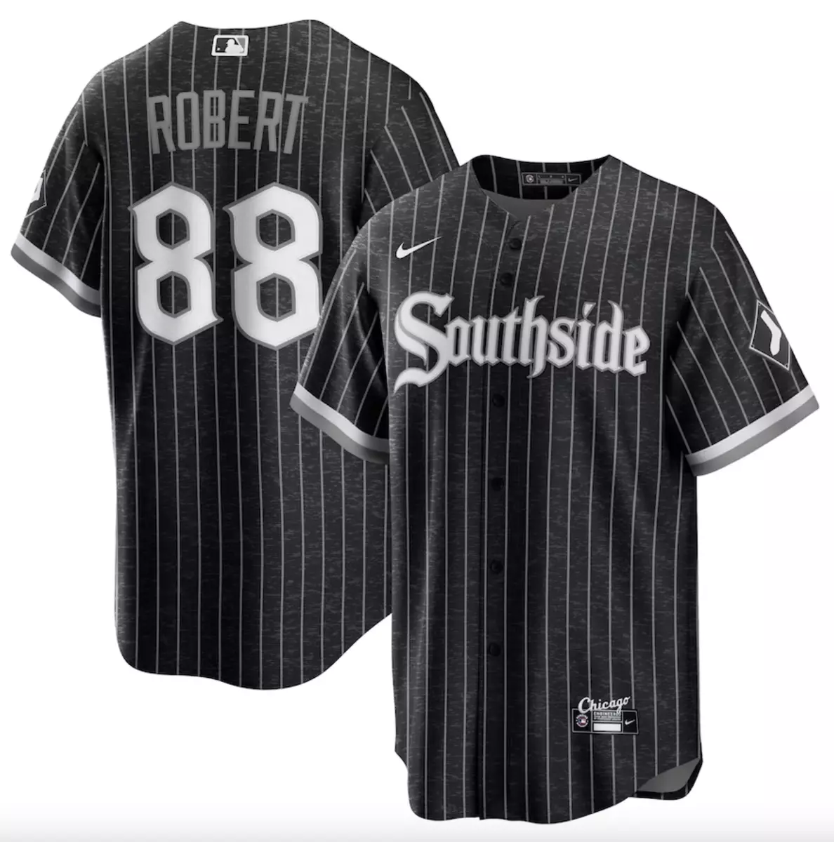 Nike Chicago White Sox City Connect Southside Baseball Jersey Luis