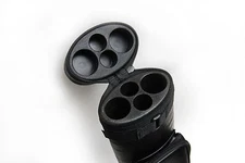 2x2 Hard Oval Billiard Case 2Butts 2Shafts Carry Pool Cue Stick Case - Cue Case