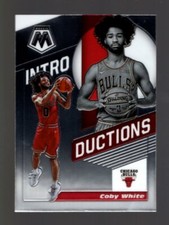 2019-20 MOSAIC INTRODUCTIONS #4 COBY WHITE RC CHICAGO BULLS